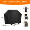 Funda impermeable, a prueba de polvo y a prueba de sol para exteriores de tela Oxford engrosada 210D para protección de barbacoa