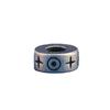 S925 Prata Tailandesa Contas Foscas Vintage Contas Espaçadoras com Contas Pulseira Corda Trançada Acessórios de Prata DIY Acessórios Joias de Prata