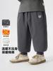 Pantalones Cálidos de Algodón para Niño Estilo Europeo Derecho, Pantalones Largos Tejidos Acolchados, Nueva Ropa de Otoño e Invierno 2026 para Niños Pequeños