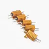 Resistor de Alumínio Dourado RX24 10W 6.8r Euro/7.5r/8r/8.2r/10r/12r/15r/16r Ohm
