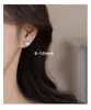 Pendientes de Plata de Ley S999 Perlas de Agua Dulce Tipo Bollo al Vapor Fuertes y Luminosos para Mujer Pendientes Simples Versátiles de Gama Alta Pendientes Estilo Caliente 2025