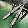 Procesamiento de Precisión Zhouhong Acero 45 Tornillo Trapezoidal Diámetro 20020 Tornillo Trapezoidal de Precisión Grande de Acero Inoxidable