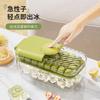 Molde para Cubitos de Hielo Grado Alimenticio Casero Prensa Bandeja de Hielo Artefacto Casero Hielera Caja de Almacenamiento de Hielo Bebida Fría de Refrigerador