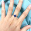 Anillo de Aguamarina de Cristal Natural Luz de Luna Blanca Cristal Azul Ajustable Oro Piedra de la Suerte Anillo de Ópalo Peter Stone Amatista
