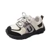 Zapatillas de papá para niños, nuevo modelo de otoño, zapatillas deportivas de malla transpirable, zapatillas casual retro para niños y niñas, zapatillas infantiles de suela suave antideslizantes