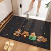 Alfombra de Bucle, Felpudo para Puerta Principal, Felpudo Removedor de Polvo para Puerta Principal, Alfombra Resistente a Manchas para Cachorros, Alfombra Absorbente para Piso Tianjin