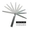 Calibrador de Espesores Combinado de Acero Inoxidable Calibrador de Espesores Combinado Calibrador de Espesores Combinado de 32 Piezas de Latón Calidad Estable y Excelente Precio