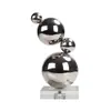 Escultura Abstrata Simples de Luxo Leve com Pontos de Bola Empilhados Modelo para Sala de Vendas de Escritório Decoração de Pousada Decorações de Arte
