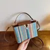 Novedad Otoño 2026 Bolso de Mano Estilo Europeo y Americano Bolso de Mano Colorido Bolso de Hombro Pequeño de Nicho de Alta Gama Bolso Cruzado
