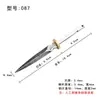 Nuevo Producto Acero Inoxidable 420 Espejo Luz Láser Cuchillo de Té Crudo Espada de Té Crudo Pala de Té Crudo Accesorios para Ceremonia de Té Producción