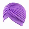 Chapéus de Lenço Indiano Novo Estilo para Homens e Mulheres, Turbantes Casuais para Adultos, Turbantes de Melancia Atacado