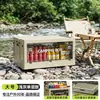 Caixa de Armazenamento para Camping, Caixa de Armazenamento para Camping de Carro, Organizador de Porta-Malas de Carro, Caixa de Armazenamento Dobrável Grande para Exterior