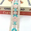 Estilo Étnico Lentejuelas Código de Barras Accesorios Malla Bordado Encaje Multicolor Ropa Decoración Dinastía Han Hecho a Mano DIY Cinta