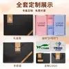 Jialiya Toalla Algodón Puro Caja de Regalo Juego de Cuatro Piezas Souvenir Regalo de Agradecimiento Regalo de Empresa Beneficios para Empleados Logo Bordado