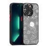 Capa Skin Sense 2 em 1 para iPhone 16 com estampa de estrela pintada para Apple 16promax Monster