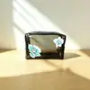 Bolsa de maquillaje transparente impermeable con estampado de oso de dibujos animados lindo, gran capacidad, bolsa de tocador de almacenamiento portátil