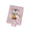 Álbum de Fotos de Peluche de Foca Bebé Original Álbum de Hojas Sueltas Estudiante Cuatro Compartimentos Álbum de Almacenamiento Polaroid para Fans Álbum Pequeño de Tarjetas de 3 Pulgadas