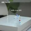 Adorno de Caballo Giratorio de Vidrio Cultural y Creativo de Zibo Mascota del Año del Caballo de Escritorio Figura Souvenir Decoración Regalo Pequeño Creativo
