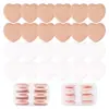 Superficie de Cuero Cojín de Aire Esponja Correctora Herramienta de Maquillaje Punta del Pulgar Forma de Corazón Pequeña Venta al por Mayor Fijación Maquillaje Esponja de Pulgar con Forma de Corazón