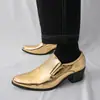 Sapatos Casuais Masculinos Transfronteiriços Couro Macio Bico Fino Sapatos Formais de Negócios Salto Alto Masculino Slip-On Sapatos que Aumentam a Altura Sapatos Masculinos de Comércio Exterior