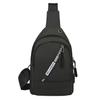 Bolsa Transversal 2026 Novo Modelo Moda Masculina Transfronteiriça Verão Tendência Marca Logo Estampado Casual Bolsa de Tiracolo Estilo Filme de Couro Bolsa de Peito