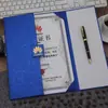 Cubierta de Certificado Creativa Estilo Europeo A4 con Logo Estampado en Oro, Diseño de Graduación, Páginas Interiores de Capacitación, Qb Imprimible