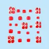 Uñas de Manicura de Fresa para Chicas Calientes Uñas de Pies Dulces y Frescas Parches para Uñas Productos Terminados Venta al por Mayor Venta Caliente Transfronteriza Uñas Portátiles