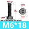 Tornillos hexagonales de cabeza fina de acero al carbono de grado 12.9 de alta resistencia Tornillos hexagonales Tornillos de cabeza de copa corta M3