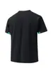 Camiseta Personalizada con Cremallera para Hombre, Camiseta Base de Retazos Cuello Redondo, Camiseta de Manga Corta para Hombre para Deportes al Aire Libre en Verano, Camiseta de Secado Rápido para Hombre