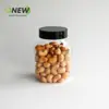 Botella de Envasado de Alimentos de Plástico de 420 ml Calibre 65 Bote para Galletas de Nueces Botella para Snacks Bote para Dulces Botella para Semillas de Melón de Diámetro Grande