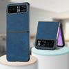 Adecuado para Funda de Teléfono Plegable Moto Razr 30% de Descuento, Color Sólido Tipo Piel PU 70Ultra Apertura Superior e Inferior Cubierta Protectora