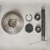 Accesorios de Rodamiento de Rueda de Esquina para Raspador de Estiércol, Ruedas para Máquina Limpiadora de Estiércol Totalmente Automática, Cuchillas Raspadoras de Estiércol para Granjas, Cable de Acero, Uso de Cuerda de Cáñamo