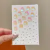 Adesivos Faciais de Borboleta Tridimensionais para Performance Infantil Transfronteiriça Adesivos de Diamante Maquiagem para os Olhos Adesivos Faciais de Diamante Brilhante Acessórios Faciais Adesivos de Diamante