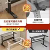 Pernas de Mesa Elevatórias com Manivela, Base de Mesa de Centro Pequena, Suporte de Mesa Pequena Ajustável Manualmente com Polias