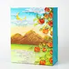 Bolsa de Regalo de Pintura al Óleo Creativa, Bolso Tote Artístico de Nuevo Estilo, Exquisito Empaque de Ramo para Vacaciones y Cumpleaños, Bolsa de Papel para Regalo