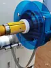 Accesorios para eje de inflado de aire, bandeja de alimentación de material acrílico, abrazadera de sujeción, máquina para fabricar bolsas de plástico, anillo guía de material, núcleo de tubo, deflector de 77 MM