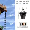Corrente de Chuva Villa Roxa, Corrente de Chuva para Beirais Estilo Japonês, Corrente de Drenagem, Corrente Guiadora de Água para Pátio, Canalizador de Água para Calha, Corrente de Chuva de Liga de Alumínio