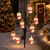 Luzes Solares para Estaca de Árvore de Natal de Novo Produto Transfronteiriço