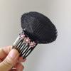 Artefacto Almohadilla para Cabello de Azafata Flequillo Aumento de Volumen Almohadilla para Cabello Esponjosa Almohadilla Esponjosa para la Cabeza Placa Invisible Almohadilla para Aumento de Raíz del Cabello