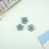 Novos Mini Bordados de Flores Coloridas DIY Acessórios Feitos à Mão para Acessórios de Cabelo Infantis, Roupas, Chapéus, Sapatos, Meias e Remendos de Tecido