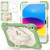 Adequado para iPad 10ª geração 2022 10,9 polegadas capa anti-queda alça de mão de silicone Air5/4 suporte giratório 10,2 capa protetora