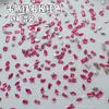 Gemas para decoración de uñas de zirconia cúbica color rojo rosa, formas variadas, diseños deslumbrantes y únicos, accesorios para decoración de uñas DIY