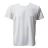 Camiseta de secado rápido en stock para correr al aire libre en maratón, camiseta promocional lisa de manga corta y cuello redondo, camiseta cultural con logo