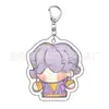 Kpop Onda Coreana Caçadora de Demônios Grupo Feminino Merchandise Chaveiro Lumi Mila Zoi Feito por Fãs Pingente Dupla Face de Acrílico