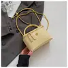 Bolsa Caixa com Corrente da Moda para Mulheres 2026 Nova Nicho High-End Bolsa Saco Estilo Coreano Tendência Bolsa de Ombro Transversal