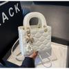 Bolsa Diana Nueva Primavera 2026 Bolso de Mano Casual para Mujer Textura Única Moderno Versátil Bolso de Hombro Cruzado