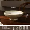 Cuenco Cerámico de Alta Gama Estilo Madera Natural para Uso Doméstico, Cuenco para Ramen, Cuenco Personalizado para Fideos de Restaurante, Cuenco para Comedor, Resistente a Altas Temperaturas, Vajilla Apta para Microondas
