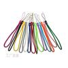 Correa de muñeca para lanyard de teléfono móvil de nailon redondo de 3,0 mm, correa corta de color para unidad USB, correa para linterna, cámara