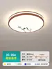 Luz principal de la sala de estar, lámpara de techo de alta gama estilo vintage, paquete de iluminación para toda la casa, lámparas de iluminación Zhongshan, nuevo hierro color nogal