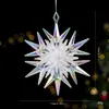 2026 Nuevo Cascanueces Navideño Transparente Iridiscente Adorno Colgante de PC Adorno para Árbol de Navidad DIY Accesorio Adorno Colgante de Cristal